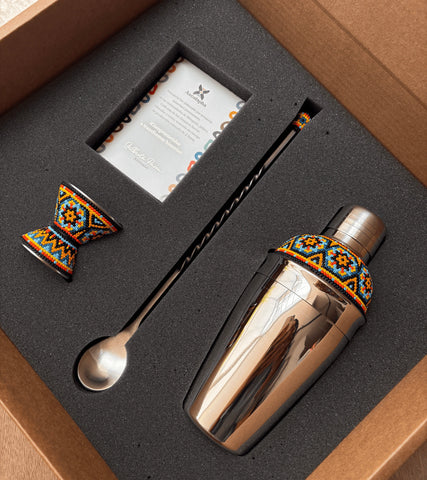 Kit coctelera huichol de lujo